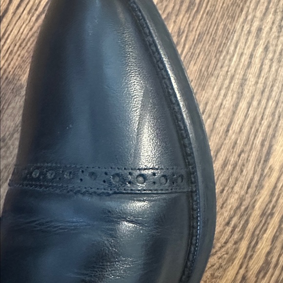Cole Haan Black Leather Oxfords - Picture 7 of 7